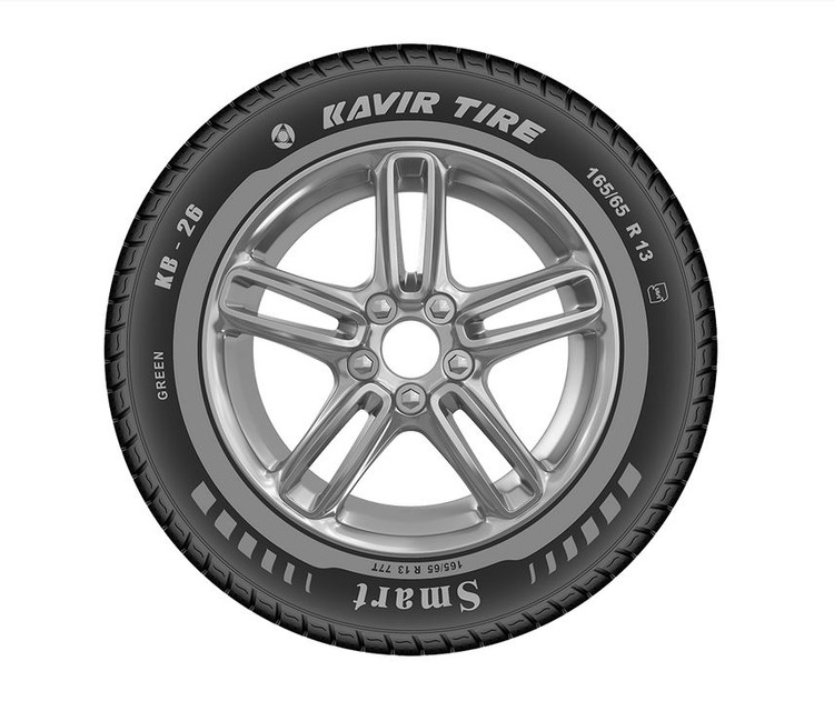 لاستیک کویرتایر 165/65R13 گلKB 26 ، هر یک حلقه