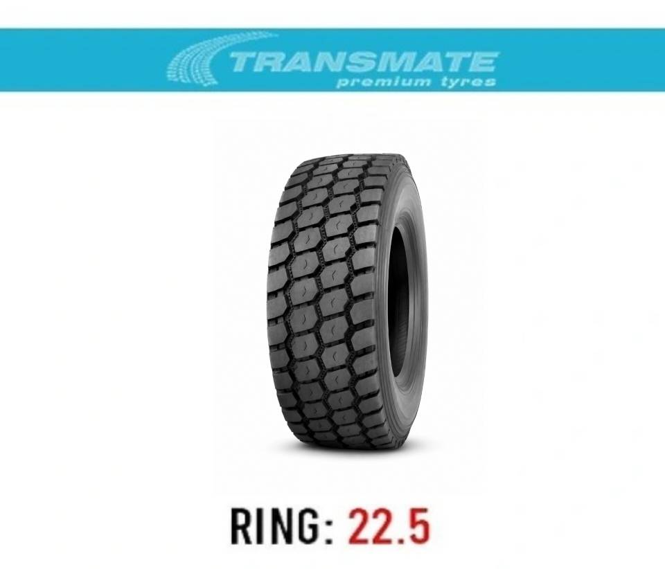 لاستیک ترنس میت سایز 385/65/22.5 عقب گل TRA22 ،تولید 2025 (24لا )هر یک حلقه
