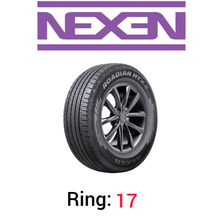 لاستیک نکسن سایز 245/65R17 گل ROADIAN HTX2 ، تولید 2025 ، هر یک حلقه